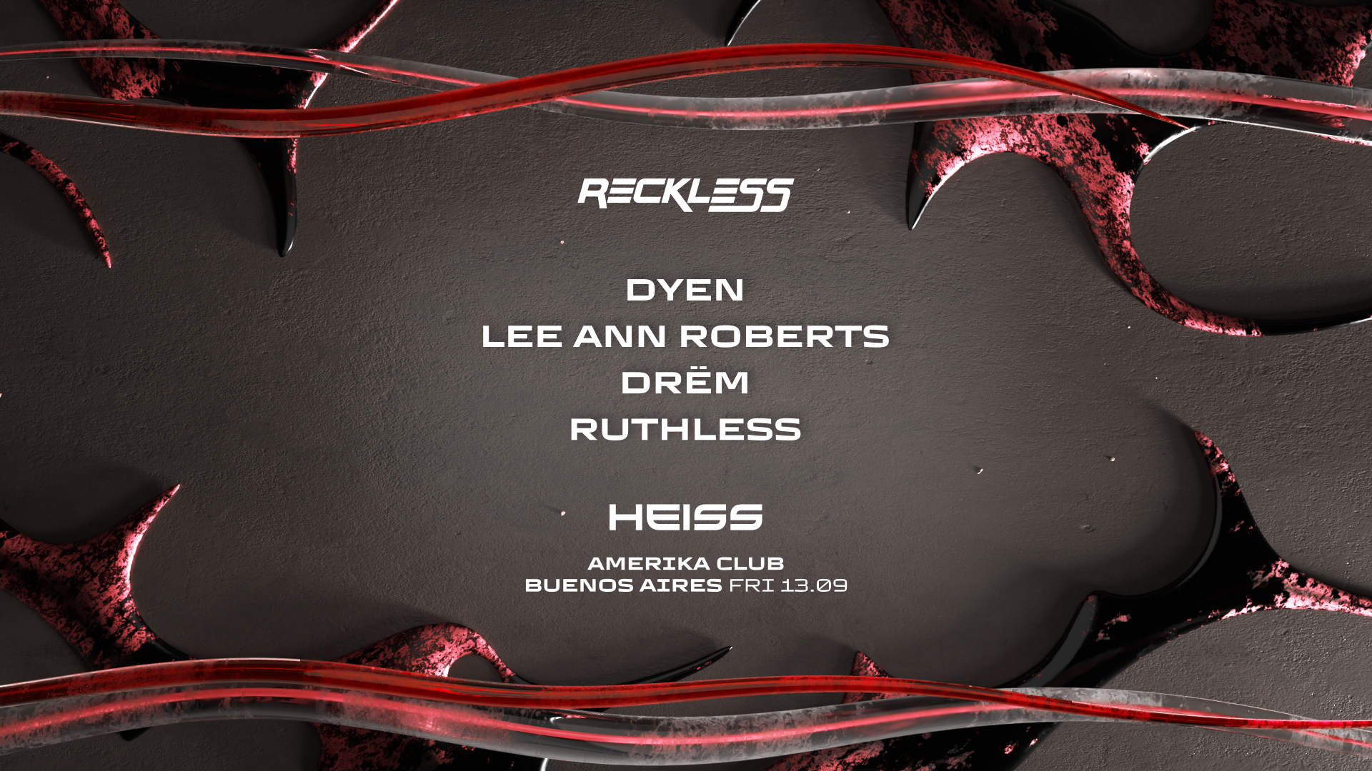 RECKLESS x HEISS
